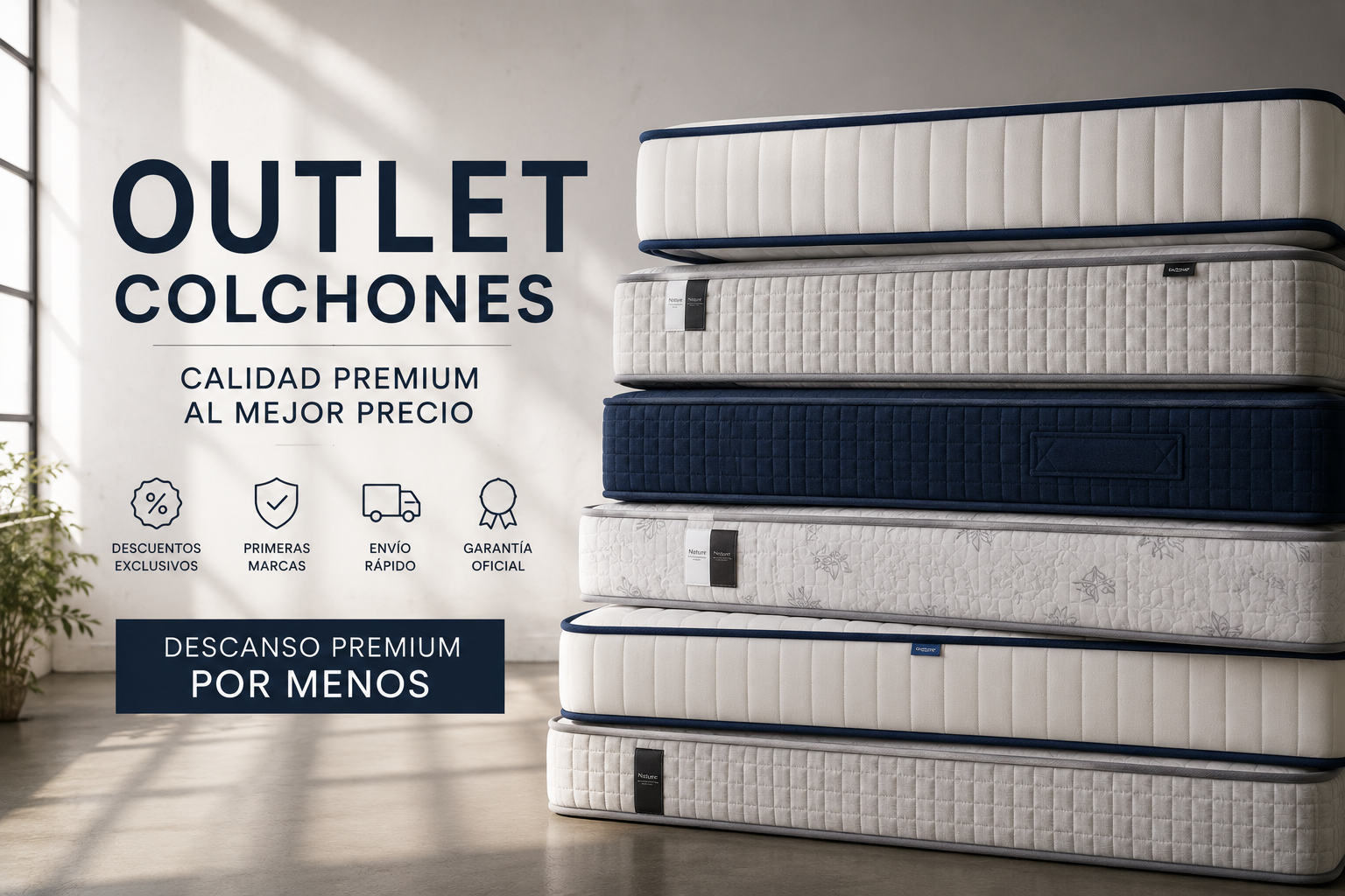 Colchones Outlet al Mejor Precio